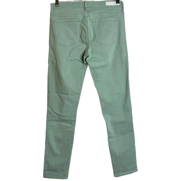 AG Adriano Goldschmied The Stevie Ankle Zip Slim Straight Leg High Rise Jeans 28 - Picture 2 of 15